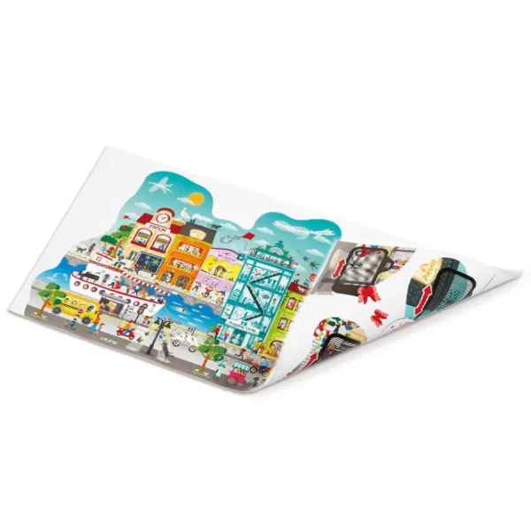 Пазл 2D Hape Animated City 4+/ Количество деталей: 49 photo 3
