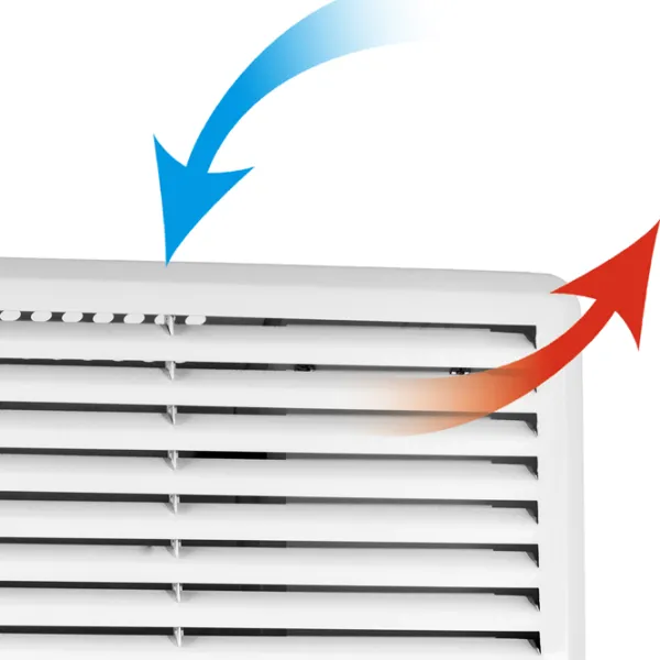 Convector Vitek VT-2183 1000 W/ White photo 4