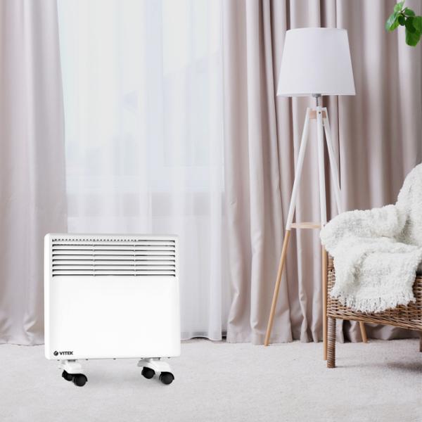 Convector Vitek VT-2183 1000 W/ White photo 5