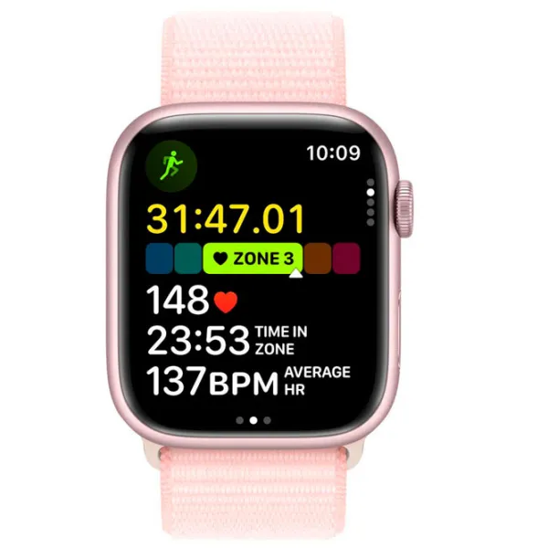 Умные часы Apple Watch Series 9 45 мм/ Pink - Розовый/ MR9J3QI/ A photo 2 Умные часы Apple Watch Series 9 45 мм/ Pink - Розовый/ MR9J3QI/ A photo 2