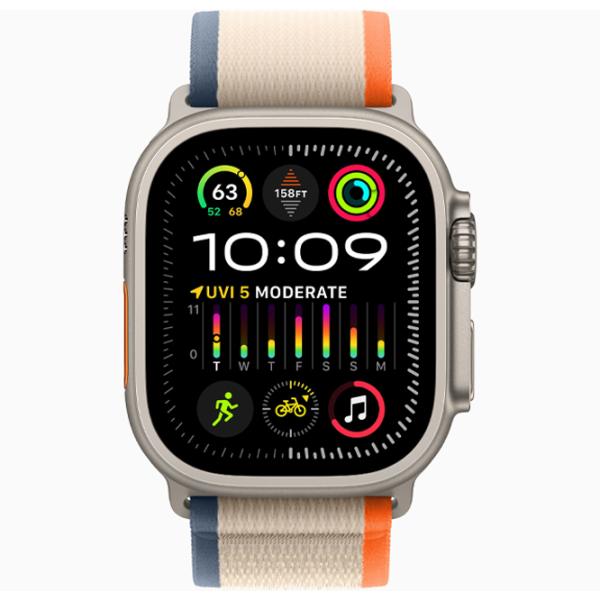 Умные часы Apple Watch Ultra 2 1.92"/ 49 мм/ Натуральный Титан - Бежевая тропа/ MRF23RB/ A photo 2
