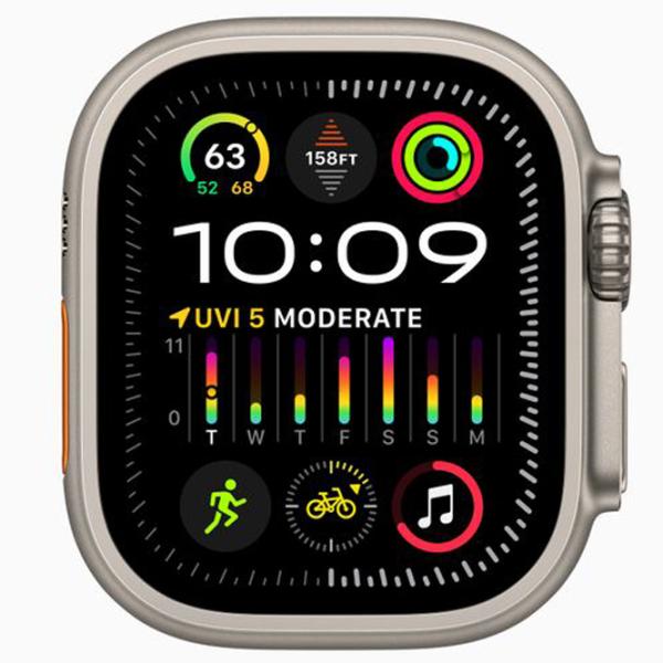 Умные часы Apple Watch Ultra 2 1.92"/ 49 мм/ Натуральный Титан - Бежевая тропа/ MRF23RB/ A photo 3