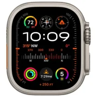 Умные часы Apple Watch Ultra 2 1.92"/ 49 мм/ Натуральный Титан - Голубая Альпийская/ MREP3RB/ A photo 3