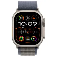 Ceas inteligent Apple Watch Ultra 2 1.92"/ 49 mm/ Natural Titanium - Blue Alpine/ MREK3RB/ A photo 2