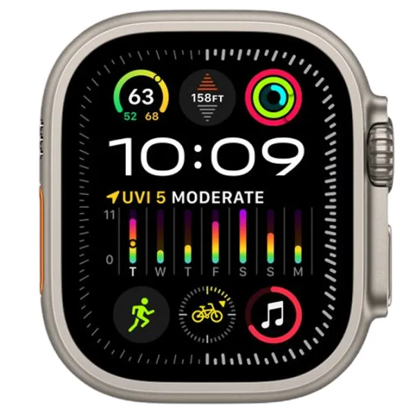 Ceas inteligent Apple Watch Ultra 2 1.92"/ 49 mm/ Natural Titanium - Gray Trail/ MRF33RB/ A photo 3