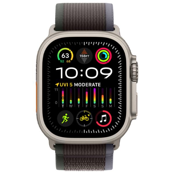 Умные часы Apple Watch Ultra 2 1.92"/ 49 мм/ Натуральный Титан - Черная тропа/ MRF53RB/ A photo 2 Умные часы Apple Watch Ultra 2 1.92"/ 49 мм/ Натуральный Титан - Черная тропа/ MRF53RB/ A photo 2