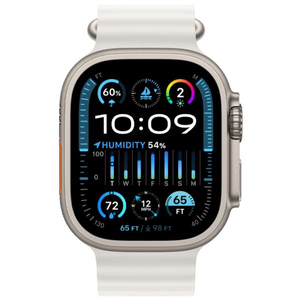 Ceas inteligent Apple Watch Ultra 2 1.92"/ 49 mm/ Natural Titanium - White Ocean/ MREJ3RB/ A photo 2 Ceas inteligent Apple Watch Ultra 2 1.92"/ 49 mm/ Natural Titanium - White Ocean/ MREJ3RB/ A photo 2