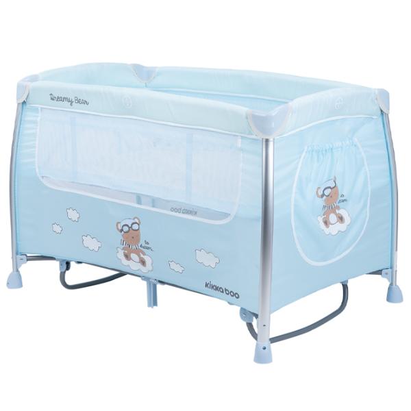 Детская кровать Kikka Boo Dreamy Bear (31003010089) 0 месяцев - 3 года/ Синий photo 2 Детская кровать Kikka Boo Dreamy Bear (31003010089) 0 месяцев - 3 года/ Синий photo 2