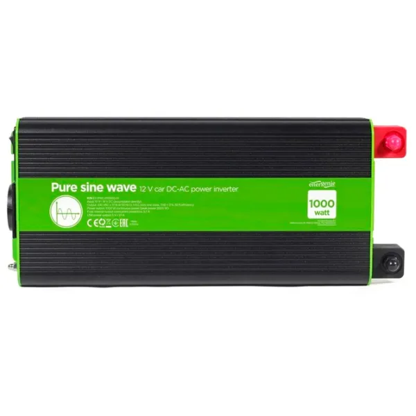 Автомобильный инвертор Energenie EG-PWC-PS1000-01 Зелёный photo 3