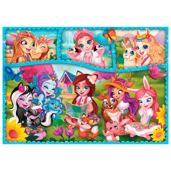 Puzzle 2D Trefl Amazing Enchantimals 7+/ Numărul de piese: 200 photo 2