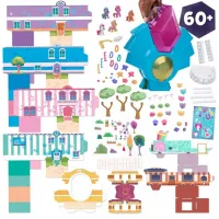 Constructor pentru copii Hasbro Epic Mini Crystal Brighthouse Căsuță/ Multicolor photo 3