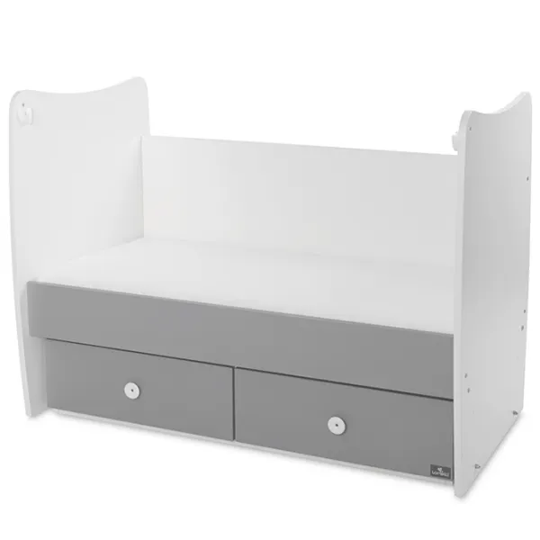 Pat pentru copii Lorelli BED MATRIX NEW (10150490041A) 0 luni - 4 ani/ Gray photo 3