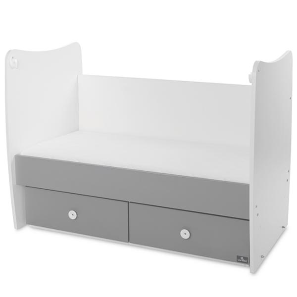 Pat pentru copii Lorelli BED MATRIX NEW (10150490041A) 0 luni - 4 ani/ Gray photo 3