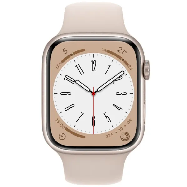 Ceas inteligent Apple Watch Series 9 1.69"/ 41 mm/ Starlight - Starlight/ MR8U3QR/ A photo 2