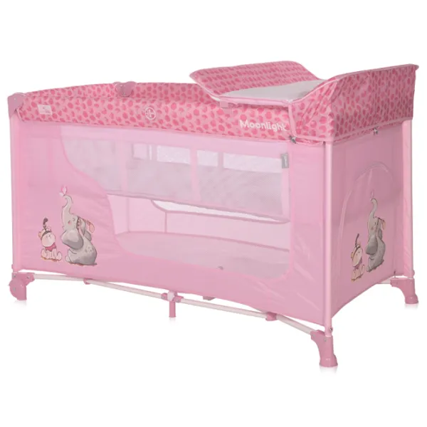 Манеж Lorelli Moonlight 2l (10080412363) 0 месяцев - 3 года/ Розовый photo 2 Манеж Lorelli Moonlight 2l (10080412363) 0 месяцев - 3 года/ Розовый photo 2