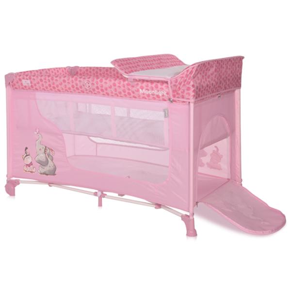 Манеж Lorelli Moonlight 2l (10080412363) 0 месяцев - 3 года/ Розовый photo 3 Манеж Lorelli Moonlight 2l (10080412363) 0 месяцев - 3 года/ Розовый photo 3