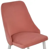 Scaun de bucătărie Evelin LC-640 Velur/ Beige Black photo 2