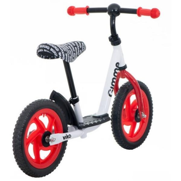 Bicicletă fără pedale Kikka Boo Viko 11" Metal/ Red White photo 2 Bicicletă fără pedale Kikka Boo Viko 11" Metal/ Red White photo 2
