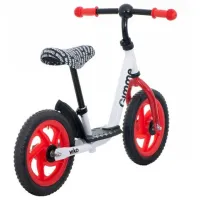 Bicicletă fără pedale Kikka Boo Viko 11" Metal/ Red White photo 2