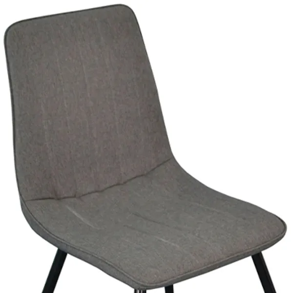 Scaun de bucătărie Evelin XR-154 B Catifea/ Gray photo 2