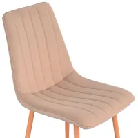 Scaun de bucătărie Evelin XR-154 WO Velur/ Beige Beige photo 2