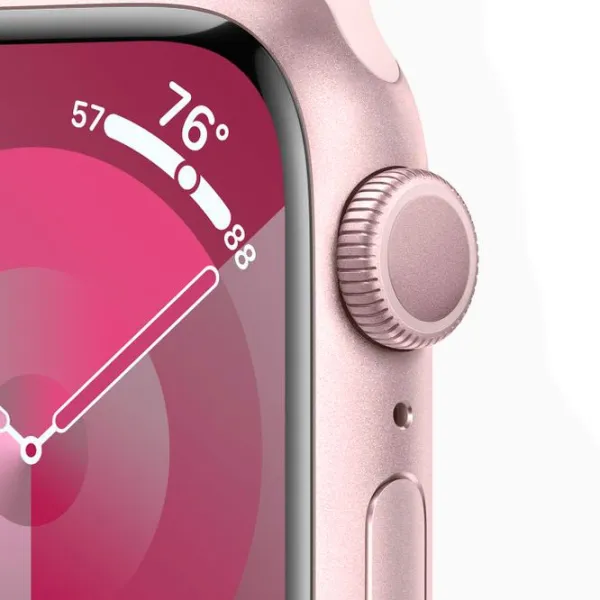Ceas inteligent Apple Watch Series 9 1.9"/ 41 mm/ Pink - Light Pink/ MR933QR/ A photo 3