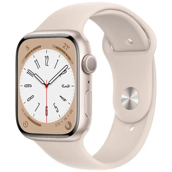Ceas inteligent Apple Watch Series 9 1.9"/ 45 mm/ Starlight - Starlight/ MR963QR/ A photo 5