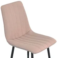 Scaun de bucătărie Evelin XR-154 B Stofă/ Beige Black photo 2