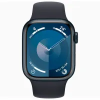Ceas inteligent Apple Watch Series 9 1.9"/ 45 mm/ Midnight - Midnight Sport/ MR9A3QR/ A photo 2