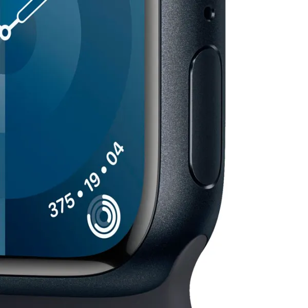 Ceas inteligent Apple Watch Series 9 1.9"/ 45 mm/ Midnight - Midnight Sport/ MR9A3QR/ A photo 5