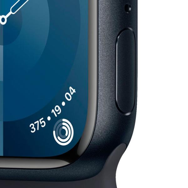 Ceas inteligent Apple Watch Series 9 1.9"/ 45 mm/ Midnight - Midnight Sport/ MR9A3QR/ A photo 5