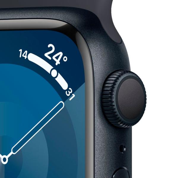 Ceas inteligent Apple Watch Series 9 1.9"/ 45 mm/ Midnight - Midnight Sport/ MR9A3QR/ A photo 6