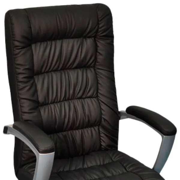 Fotoliu de birou Evelin S-623 Piele artificială/ Black photo 2