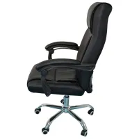 Fotoliu de birou Evelin SD-5127 Piele artificială/ Black photo 2