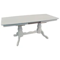 Masă de bucătărie Evelin HV 32 V Stejar malaysian/ White photo 2