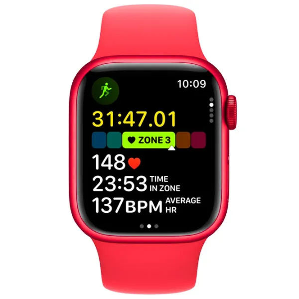 Умные часы Apple Watch Series 9 1.9"/ 41 мм/ Красный - Красный/ MRXH3QR/ A photo 3 Умные часы Apple Watch Series 9 1.9"/ 41 мм/ Красный - Красный/ MRXH3QR/ A photo 3