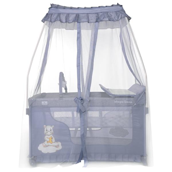 Манеж Lorelli Magic Sleep (10080482210) 0 месяцев - 3 года/ Серый photo 2 Манеж Lorelli Magic Sleep (10080482210) 0 месяцев - 3 года/ Серый photo 2