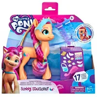 Figurină Hasbro My little pony Crystal Adventure Ponies Sunny 4+/ Brown photo 3