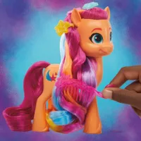Figurină Hasbro My little pony Crystal Adventure Ponies Sunny 4+/ Brown photo 4