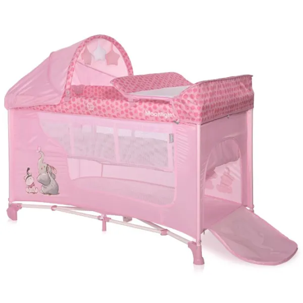 Pat pentru copii Lorelli Moonlight 2 (10080572363) 0 luni - 3 ani/ Pink photo 2 Pat pentru copii Lorelli Moonlight 2 (10080572363) 0 luni - 3 ani/ Pink photo 2
