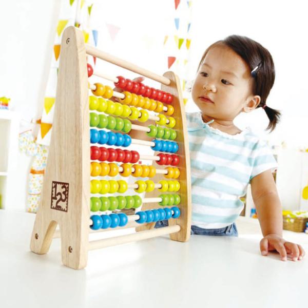 Joc educativ Hape Bead Abacus E0412A 1.5+/ Multicolor photo 3 Joc educativ Hape Bead Abacus E0412A 1.5+/ Multicolor photo 3