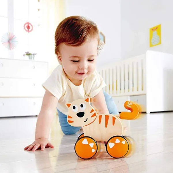Развивающий набор Hape Dante Push and Go E0363A 1+/ Бежевый photo 2 Развивающий набор Hape Dante Push and Go E0363A 1+/ Бежевый photo 2