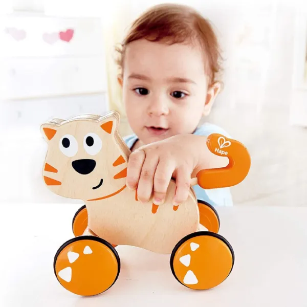 Развивающий набор Hape Dante Push and Go E0363A 1+/ Бежевый photo 3 Развивающий набор Hape Dante Push and Go E0363A 1+/ Бежевый photo 3
