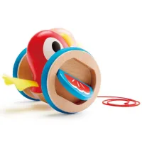 Развивающий набор Hape Baby Bird Pull Along E0360A 1+/ Красный photo 2