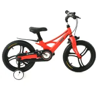 Велосипед Glamvers Speed 16" Магниевый сплав / Красный White photo 2