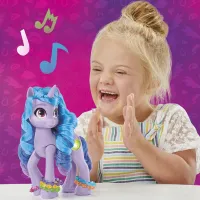 Figurină Hasbro My little pony See Your Sparkle Izzy Moonbow F3870 5+/ Purple photo 4