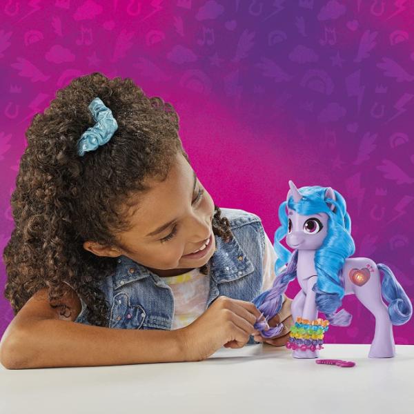 Figurină Hasbro My little pony See Your Sparkle Izzy Moonbow F3870 5+/ Purple photo 7 Figurină Hasbro My little pony See Your Sparkle Izzy Moonbow F3870 5+/ Purple photo 7