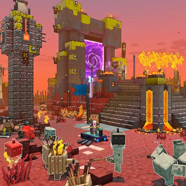 Minecraft Legends - Deluxe Edition Game for PlayStation 4 photo 5