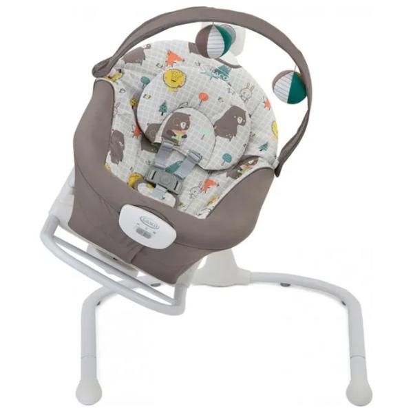 Leagăn pentru bebeluși Graco Duet Sway (G1AQ998BTLEU) 9 kg/ Gray photo 2