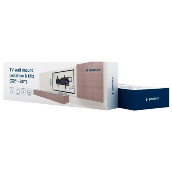 Suport TV Gembird WM-80ST-01 VESA 600 x 400 mm photo 5 Suport TV Gembird WM-80ST-01 VESA 600 x 400 mm photo 5